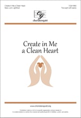 Create in Me a Clean Heart Two-Part choral sheet music cover